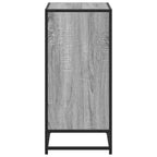 Bücherregal Grau Sonoma 60x35x76 cm Holzwerkstoff