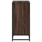 Bücherregal Braun Eichen-Optik 60x35x76 cm Holzwerkstoff