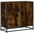 Bücherregal Räuchereiche 80,5x35x76 cm Holzwerkstoff
