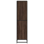 Bücherregal Braun Eichen-Optik 40x35x139 cm Holzwerkstoff