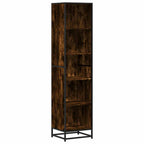 Bücherregal Räuchereiche 40x35x170,5 cm Holzwerkstoff