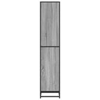 Bücherregal Grau Sonoma 40x35x170,5 cm Holzwerkstoff