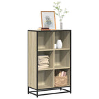 Bücherregal Sonoma-Eiche 65,5x33x107,5 cm Holzwerkstoff
