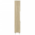 Badschrank Sonoma-Eiche 30,5x30x179 cm Holzwerkstoff