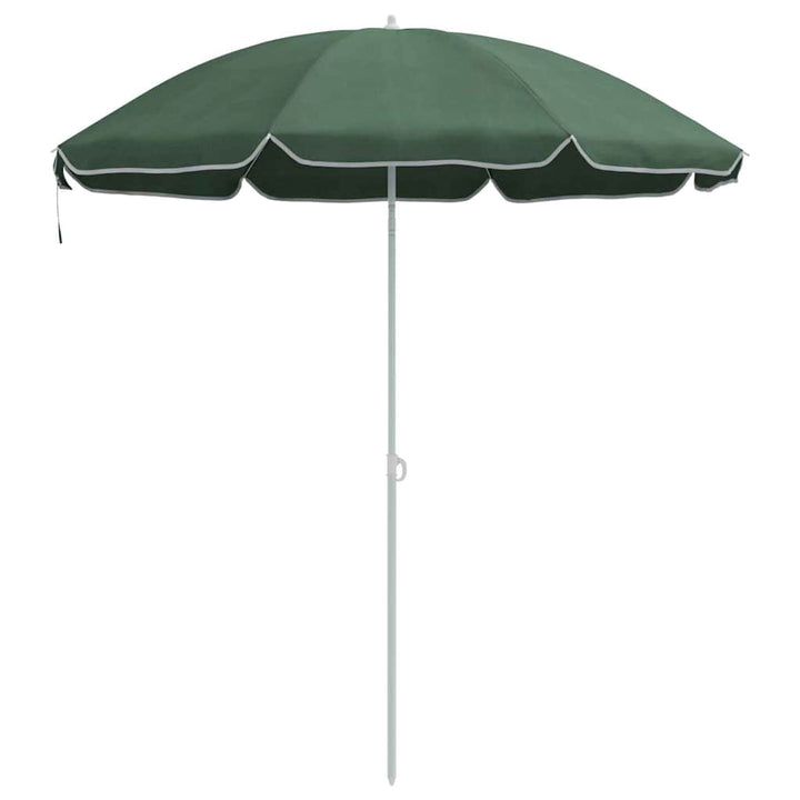 Strandparasol Grün 161 x 193 cm Polyester