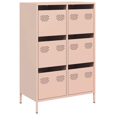 Highboard Rosa 68x39x101,5 cm Stahl