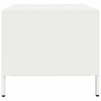 TV-Schrank Weiß 68x50x43,5 cm Kaltgewalzter Stahl