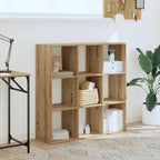 Bücherregal Artisan-Eiche 102x32x102 cm Holzwerkstoff