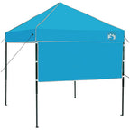 Pavillon-Zelt Blau 194 x 194 x 251 cm Stoff