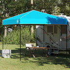 Pavillon-Zelt Blau 243 x 243 x 251 cm Stoff