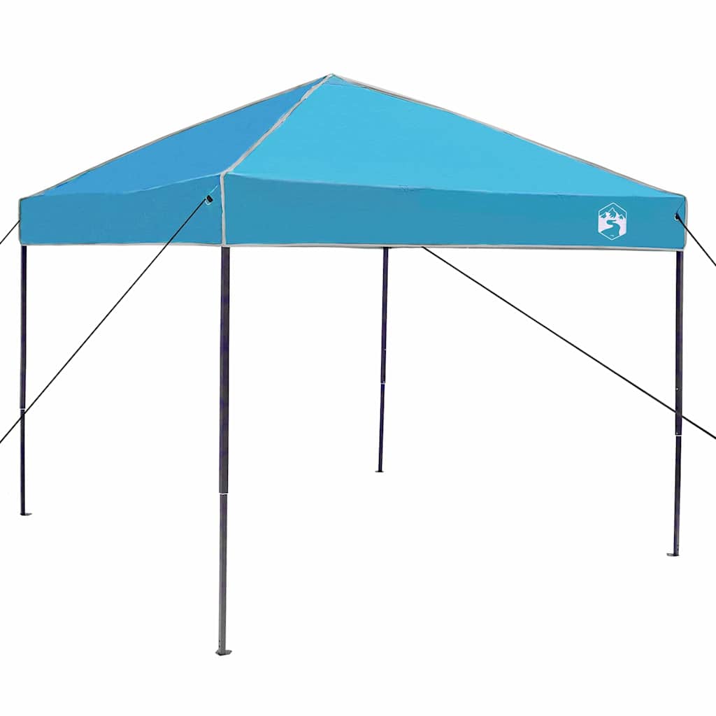 Pavillon-Zelt Blau 243 x 243 x 251 cm Stoff