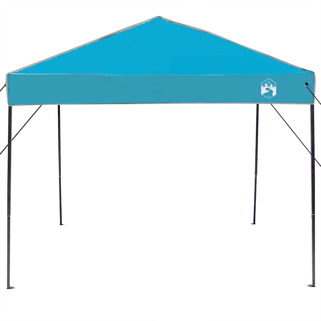 Pavillon-Zelt Blau 243 x 243 x 251 cm Stoff