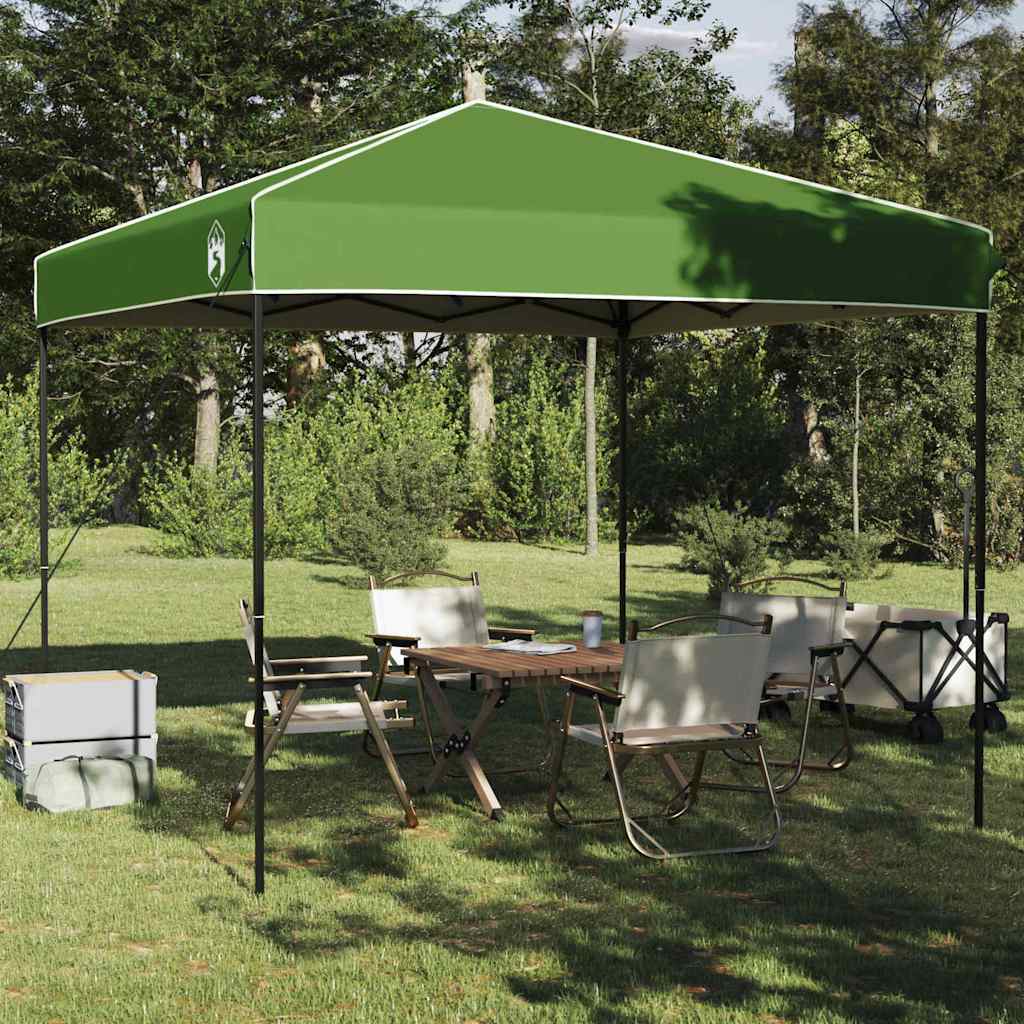 Pavillon-Zelt Grün 243 x 243 x 251 cm Stoff