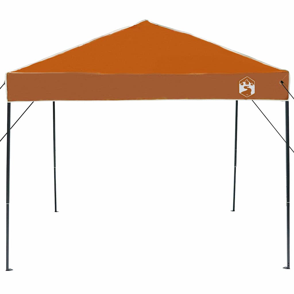 Pavillon-Zelt Orange 243 x 243 x 251 cm Stoff