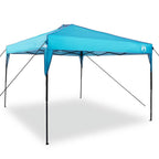 Pavillon-Zelt Blau 290 x 290 x 251 cm Stoff
