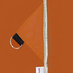 Pavillon-Zelt Orange 290 x 290 x 251 cm Stoff