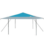 Pavillon-Zelt Blau 395 x 395 x 251 cm Stoff