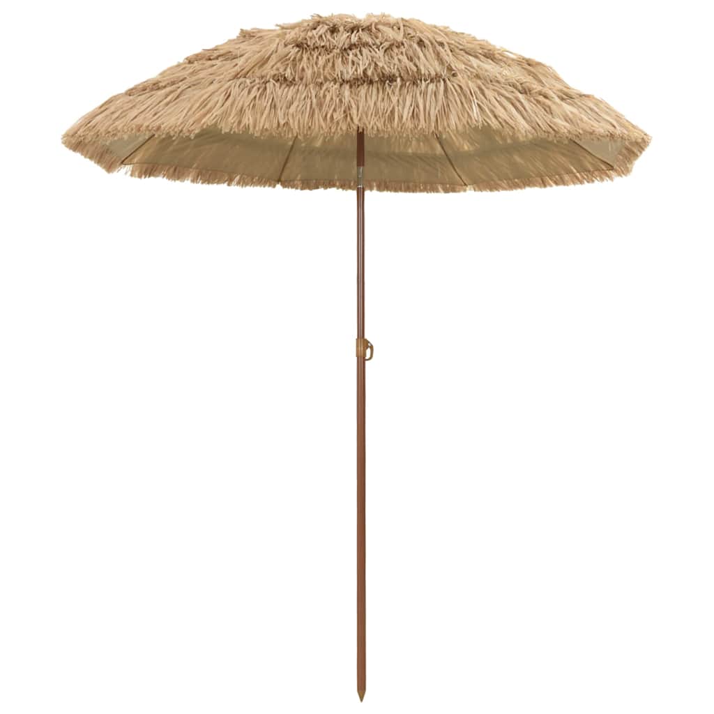 Garten-Sonnenschirm Natur 160 x 160 x 196 cm