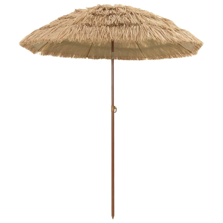Strandparasol Braun Ø 160 x 196 cm Stahl