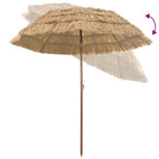 Garten-Sonnenschirm Natur 205 x 205 x 210 cm