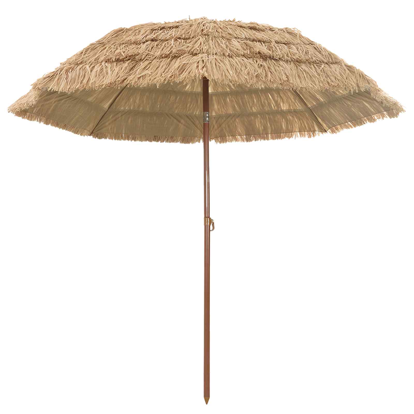 Garten-Sonnenschirm Natur 255 x 255 x 255 cm