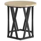 Beistelltisch 2 pcs Sonoma-Eiche Ingenieure Holz und Stahl