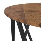 Couchtisch Altholz 80 x 80 x 42 cm Ingenieure Holz und Stahl
