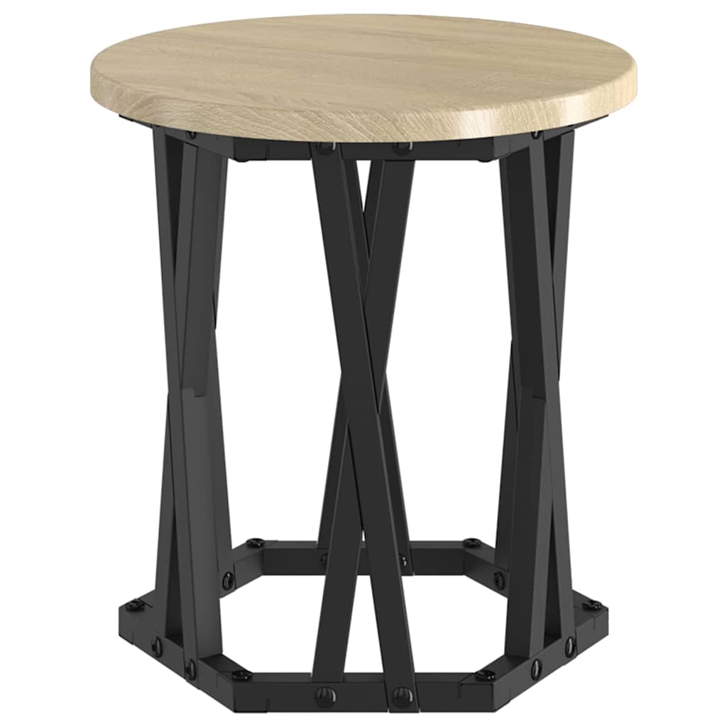Nesting Beistelltisch 3 pcs Sonoma-Eiche
