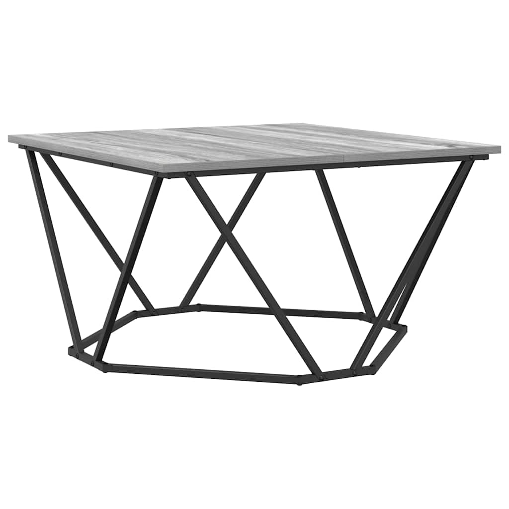 Couchtisch Graues Sonoma 80 x 80 x 45 cm
