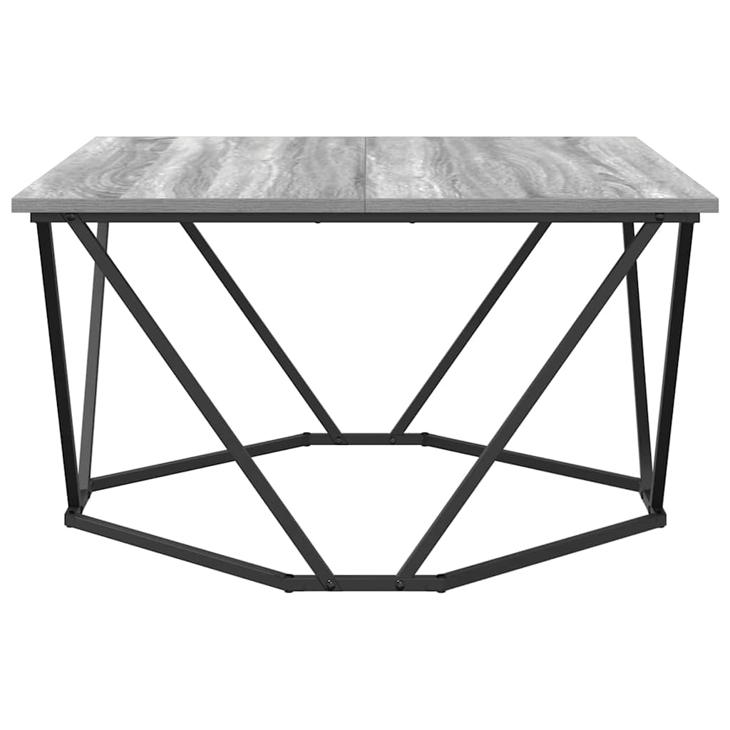 Couchtisch Graues Sonoma 80 x 80 x 45 cm