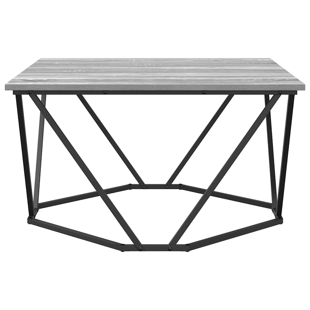 Couchtisch Graues Sonoma 80 x 80 x 45 cm