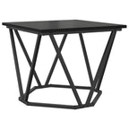Couchtisch 3 pcs Schwarz Eichen-Optik Ingenieure Holz und Stahl