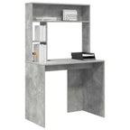 Schreibtisch Beton Grau 91 x 50 x 149 cm Holzwerkstoff