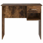 Schreibtisch Geräucherte Eiche 90 x 49 x 75 cm Holzwerkstoff