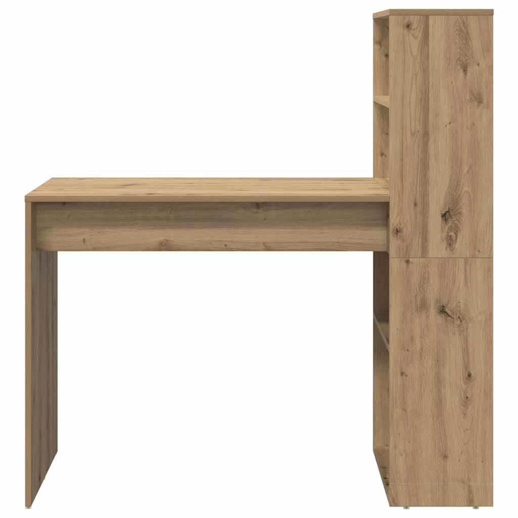 Schreibtisch Artisan-Eiche 113 x 54 x 120 cm Holzwerkstoff