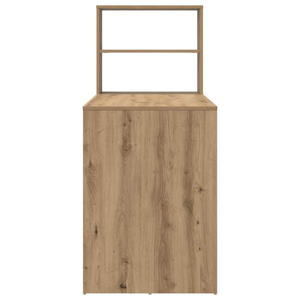 Schreibtisch Artisan-Eiche 113 x 54 x 120 cm Holzwerkstoff