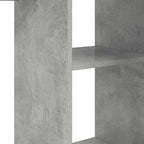Schreibtisch Beton Grau 142 x 102 x 73 cm Holzwerkstoff
