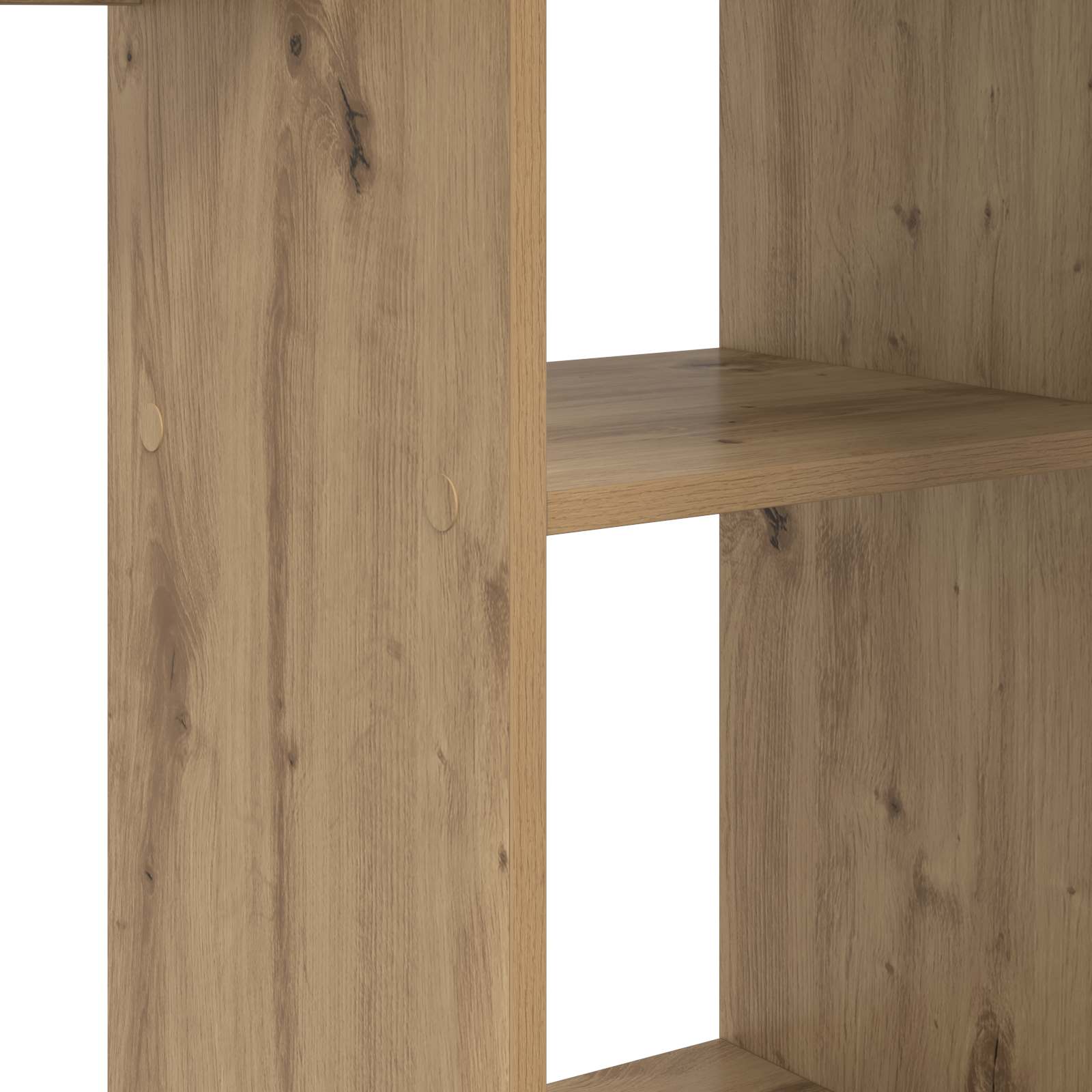 Schreibtisch Artisan-Eiche 142 x 102 x 73 cm Holzwerkstoff
