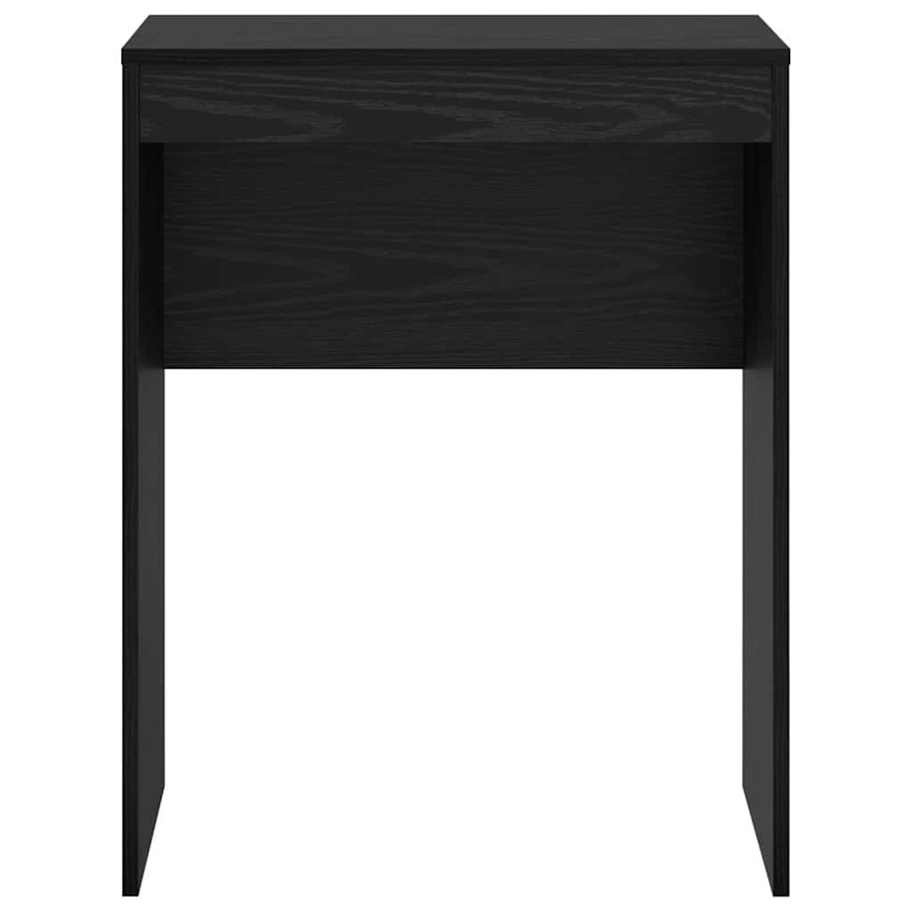 Schreibtisch Schwarz Eichen-Optik 60 x 40 x 76 cm