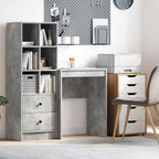 Schreibtisch Beton Grau 60 x 40 x 76 cm