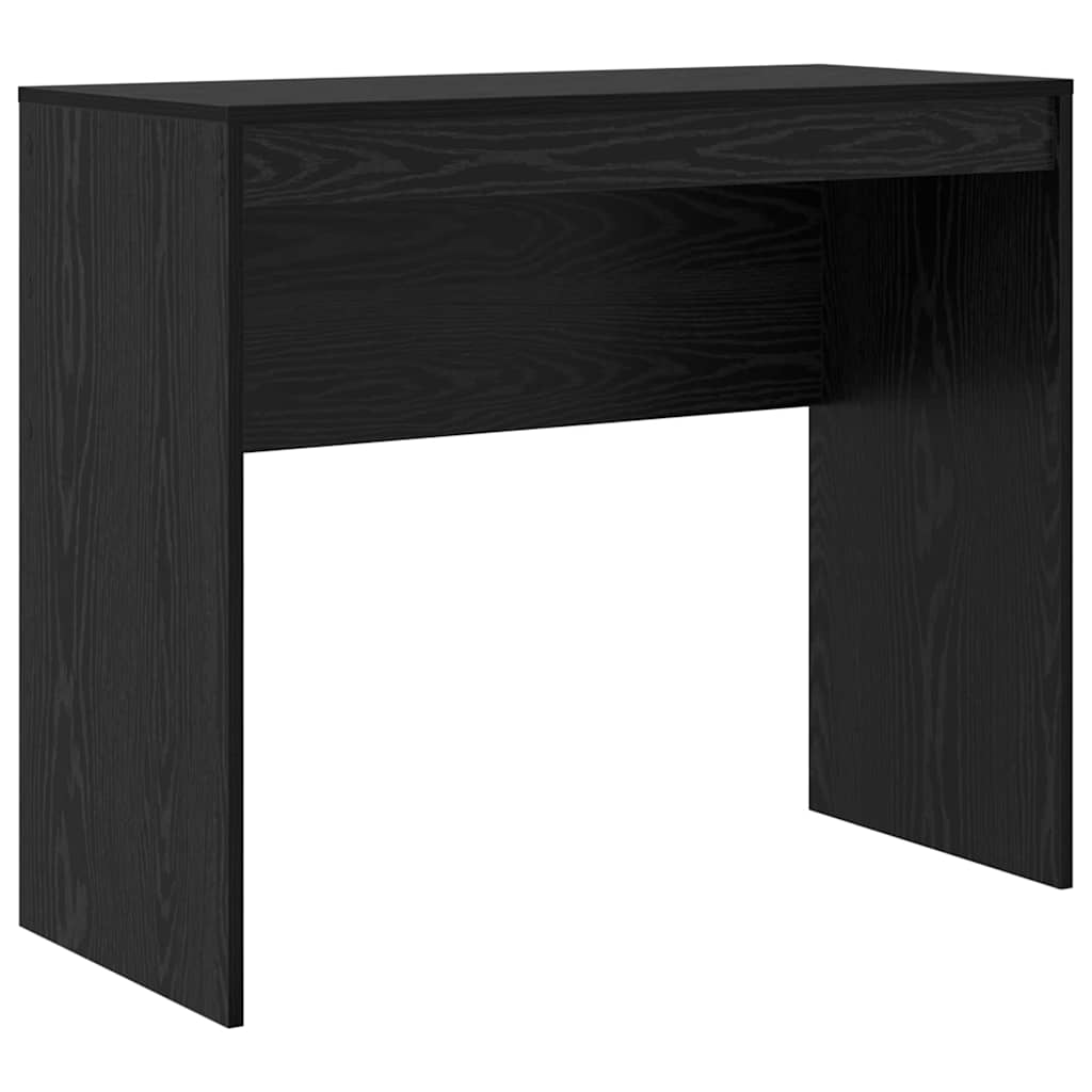 Schreibtisch Schwarz Eichen-Optik 90 x 40 x 76 cm