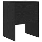 Schreibtisch Schwarz Eichen-Optik 60 x 50 x 76 cm