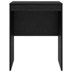 Schreibtisch Schwarz Eichen-Optik 60 x 50 x 76 cm