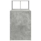 Schreibtisch Beton Grau 108 x 55 x 103.5 cm Holzwerkstoff