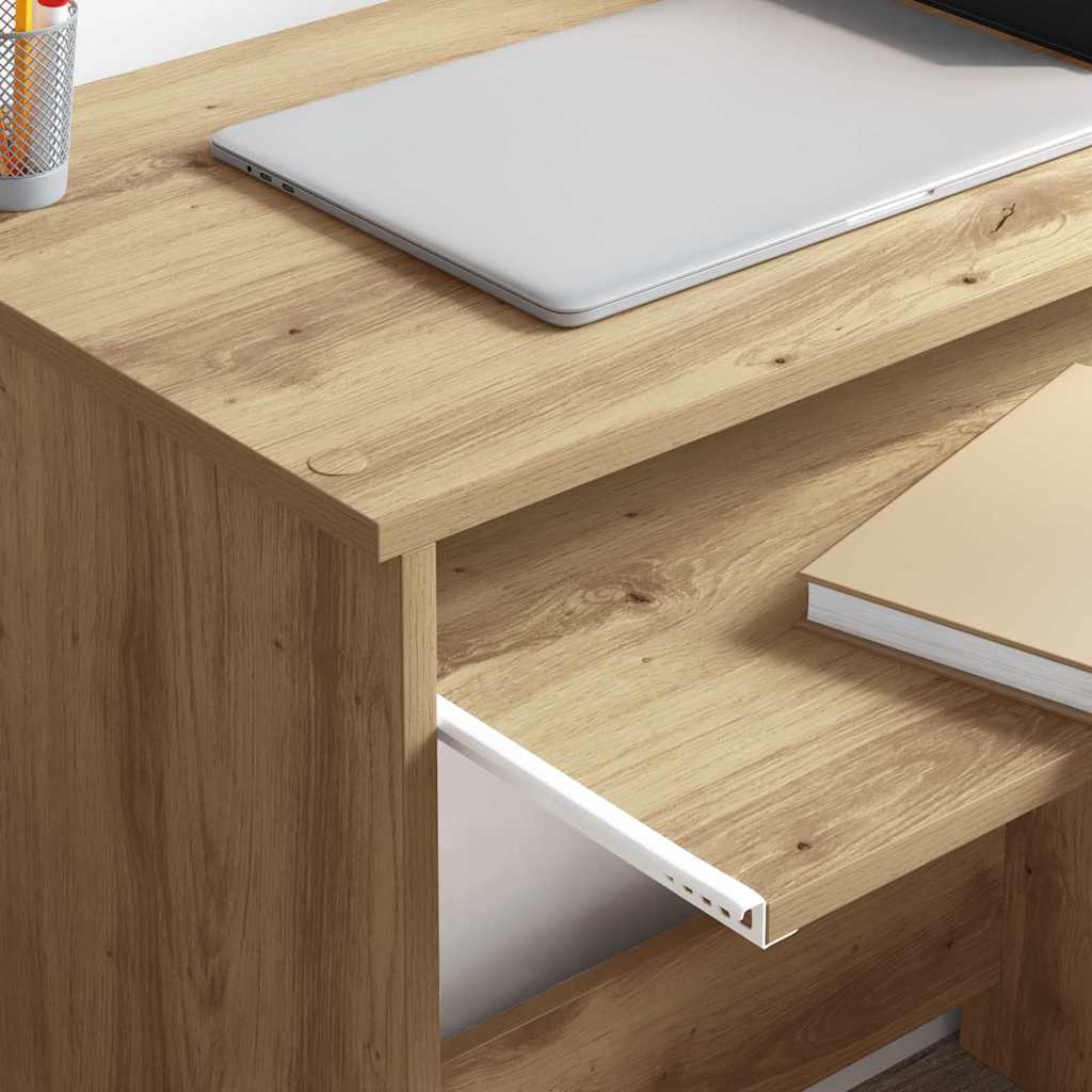 Schreibtisch Artisan-Eiche 106 x 41 x 88.5 cm Holzwerkstoff