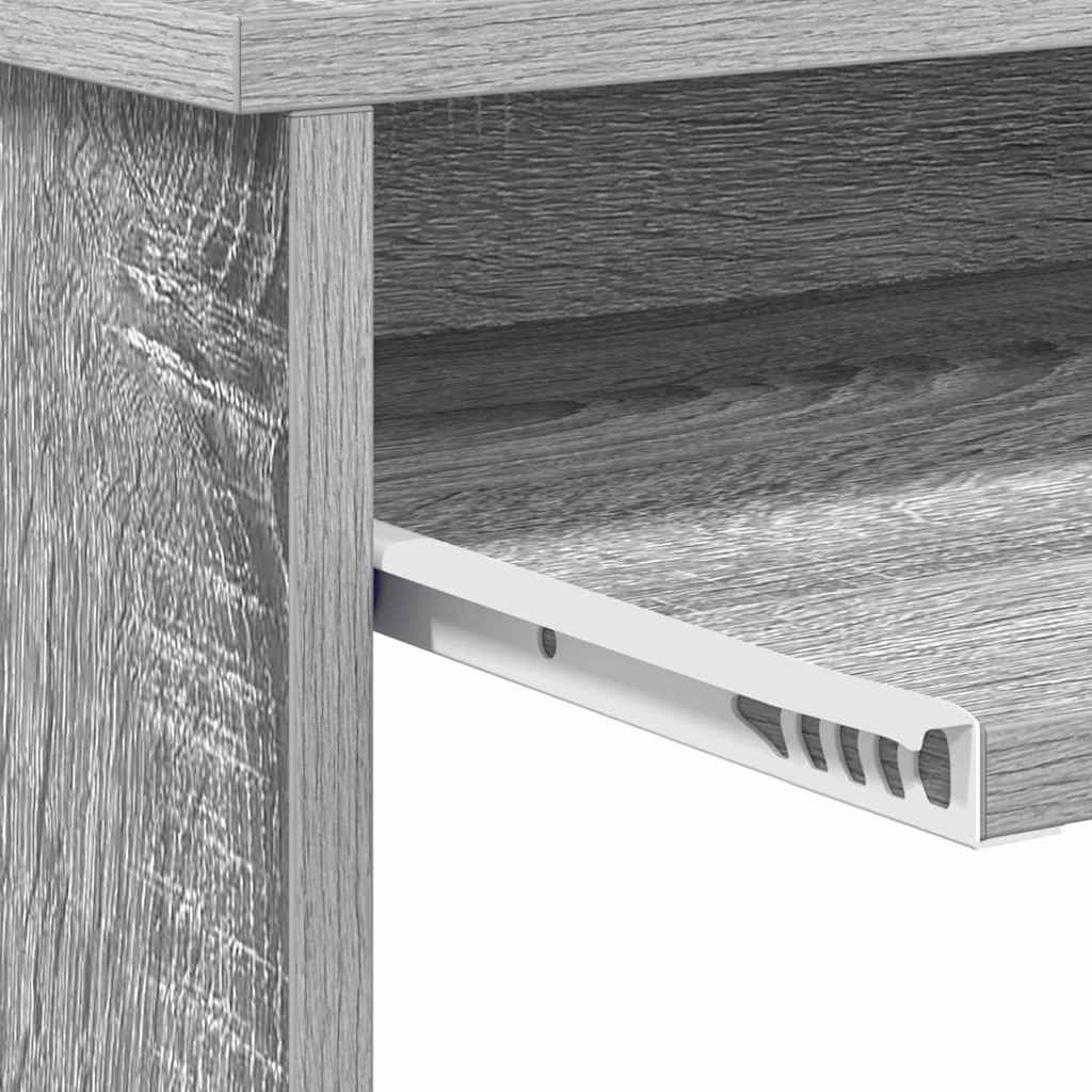 Schreibtisch Graues Sonoma 120,5 x 44 x 88,5 cm Holzwerkstoff