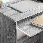 Schreibtisch Graues Sonoma 120,5 x 44 x 88,5 cm Holzwerkstoff