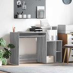 Schreibtisch Graues Sonoma 120,5 x 44 x 88,5 cm Holzwerkstoff