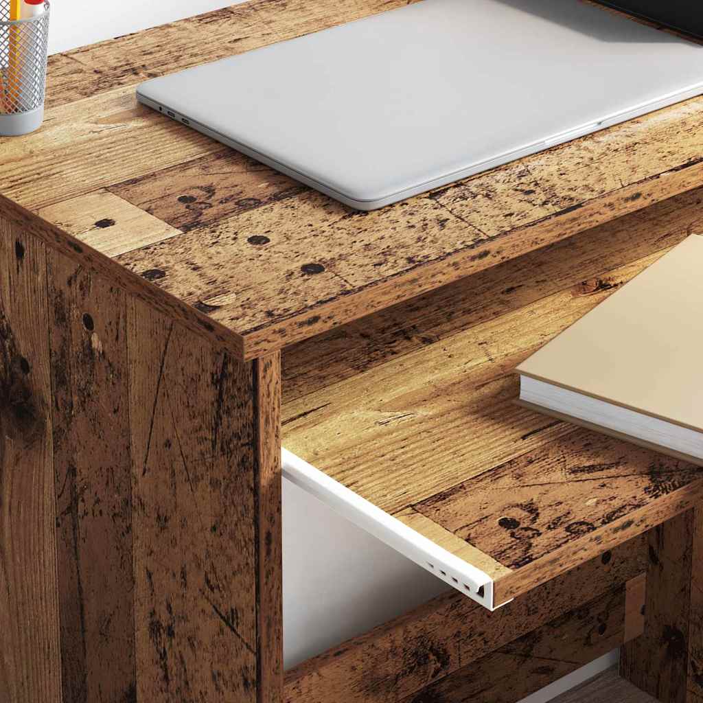 Schreibtisch Altholz 120,5 x 44 x 88,5 cm Holzwerkstoff