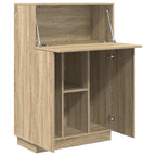 Schreibtisch Sonoma-Eiche 71.5 x 31.5 x 106.5 cm Holzwerkstoff